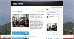 Desktop Screenshot of gadangdirantau.com