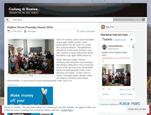 Tablet Screenshot of gadangdirantau.com